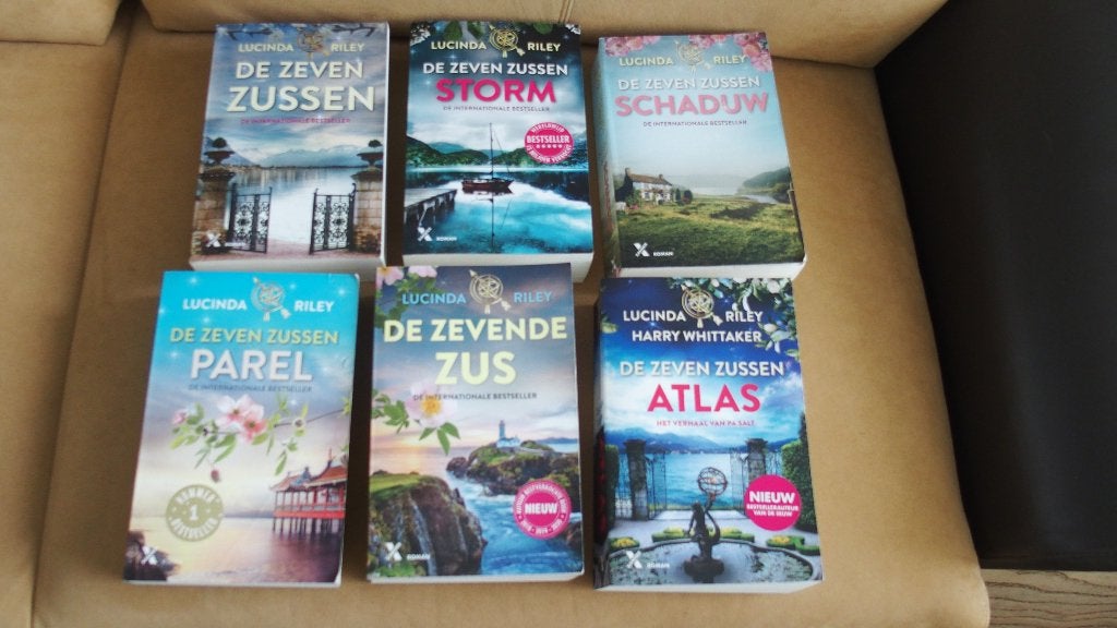 6x De Zeven zussen, Boeken, Ophalen of Verzenden, Zo goed als nieuw, Lucinda Riley