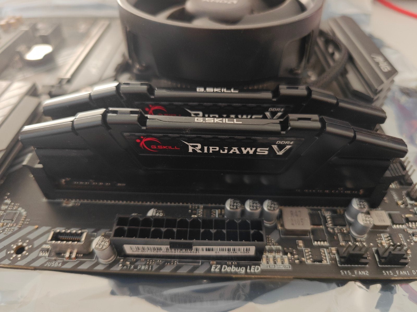 MSI Moederbord met AMD Ryzen 5 5600X + G.Skill Geheugen, Computers en Software, Moederborden, Gebruikt, DDR4, AM4, Ophalen of Verzenden