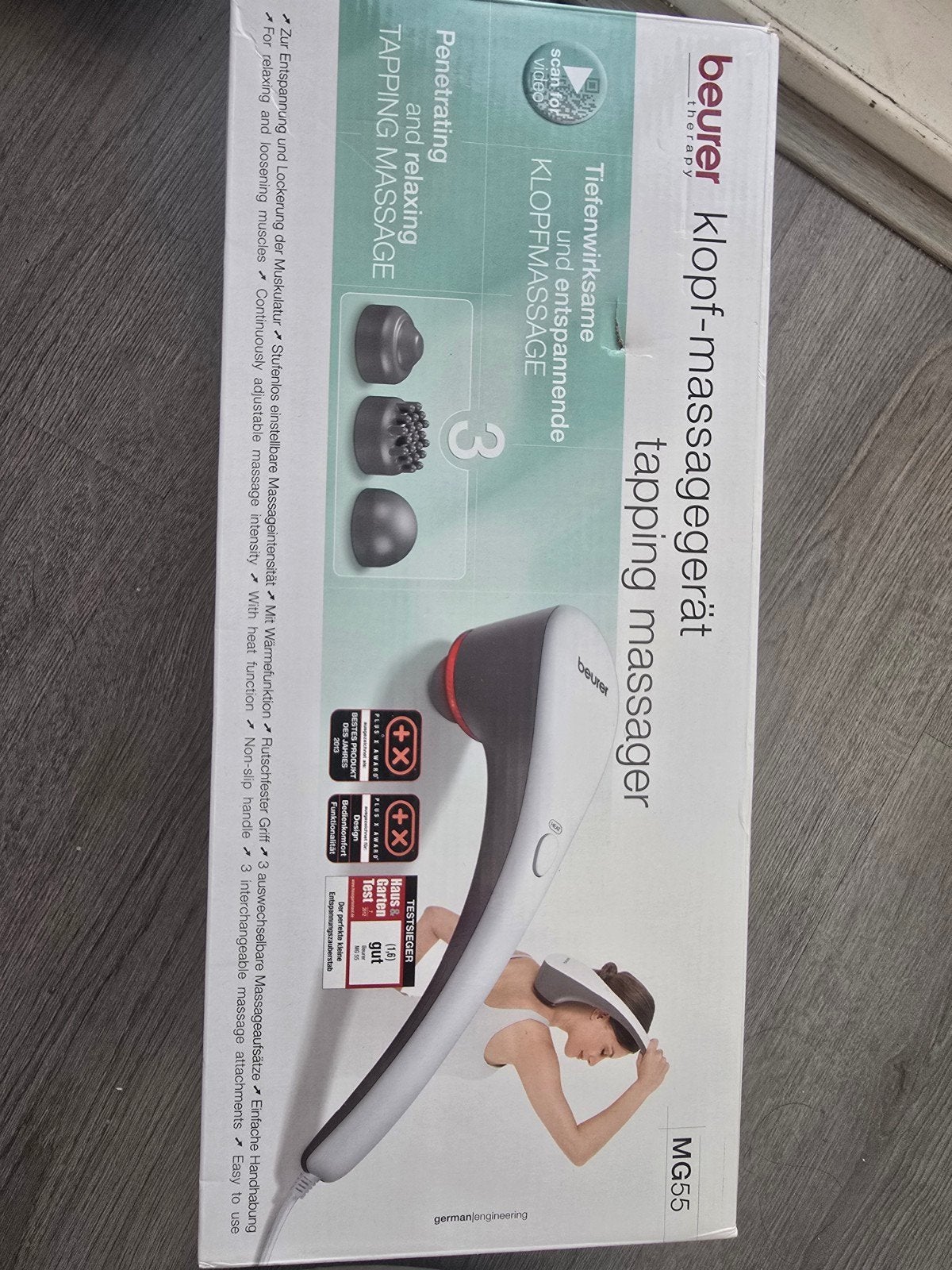 Beurer massageapparaat / electric massage, Sport en Fitness, Massageproducten, Ophalen, Zo goed als nieuw, Apparaat