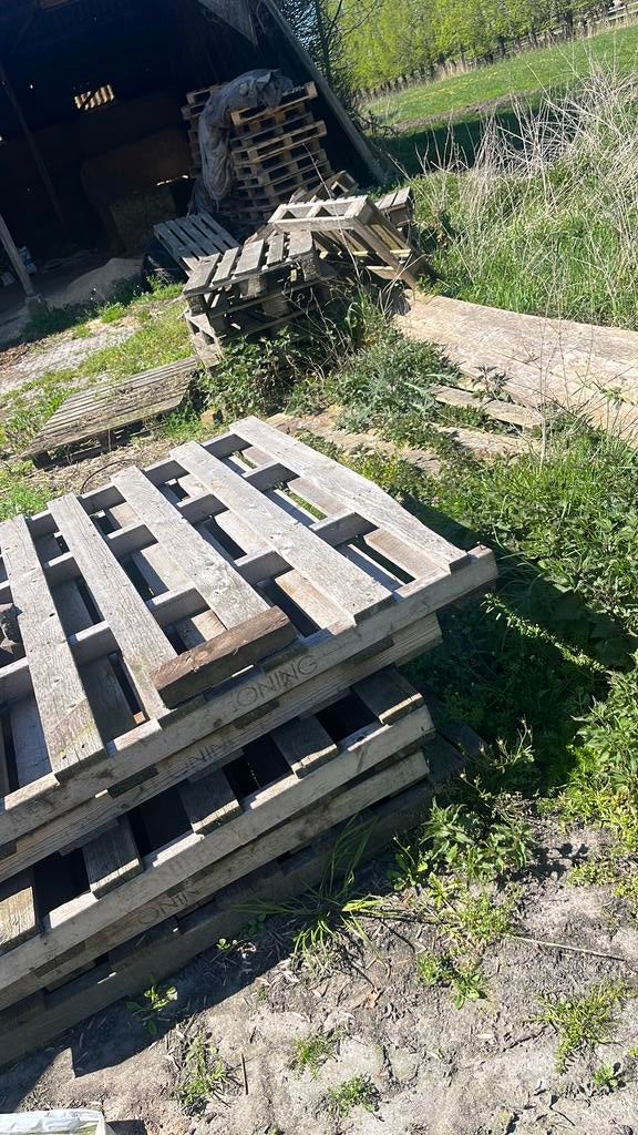 Hout en pallets, Ophalen of Verzenden, Zo goed als nieuw, Pallet, Minder dan 200 cm