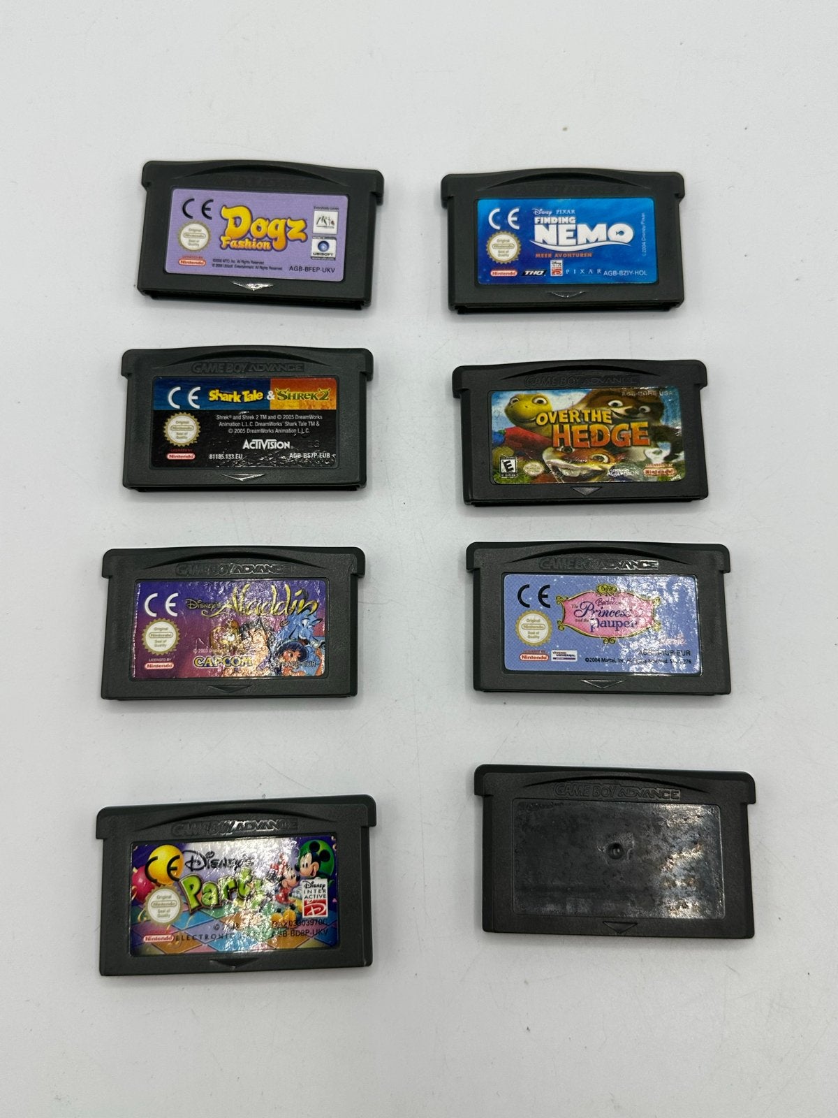 Game Boy Advance Spellen Bundel: Dogz, Nemo, Aladdin en meer, Gebruikt, Overige genres, 1 speler, Ophalen of Verzenden