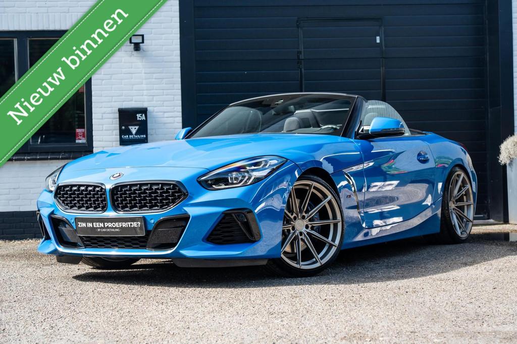 BMW Z4M40i M Sport Cabrio H&K Pano HUD Camera Uniek, Auto's, Automaat, Achterwielaandrijving, Gebruikt, Cabriolet
