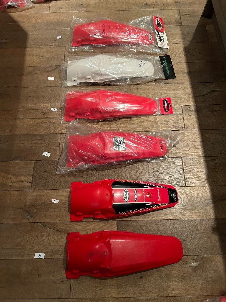 Achterspatbord Honda CRF 250 06-09, Motoren, Ophalen of Verzenden