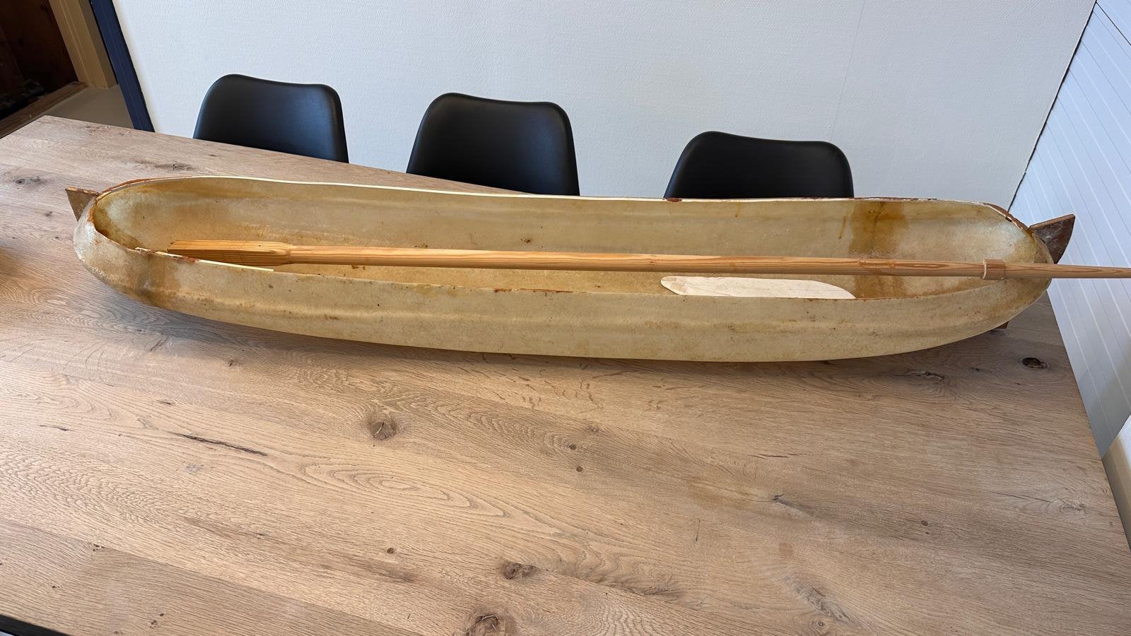 Model skûtsje, Ophalen, Zo goed als nieuw