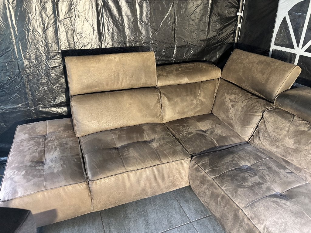 Hoekbank XOOON Torbay, Ophalen, Gebruikt, Leer, Hoekbank