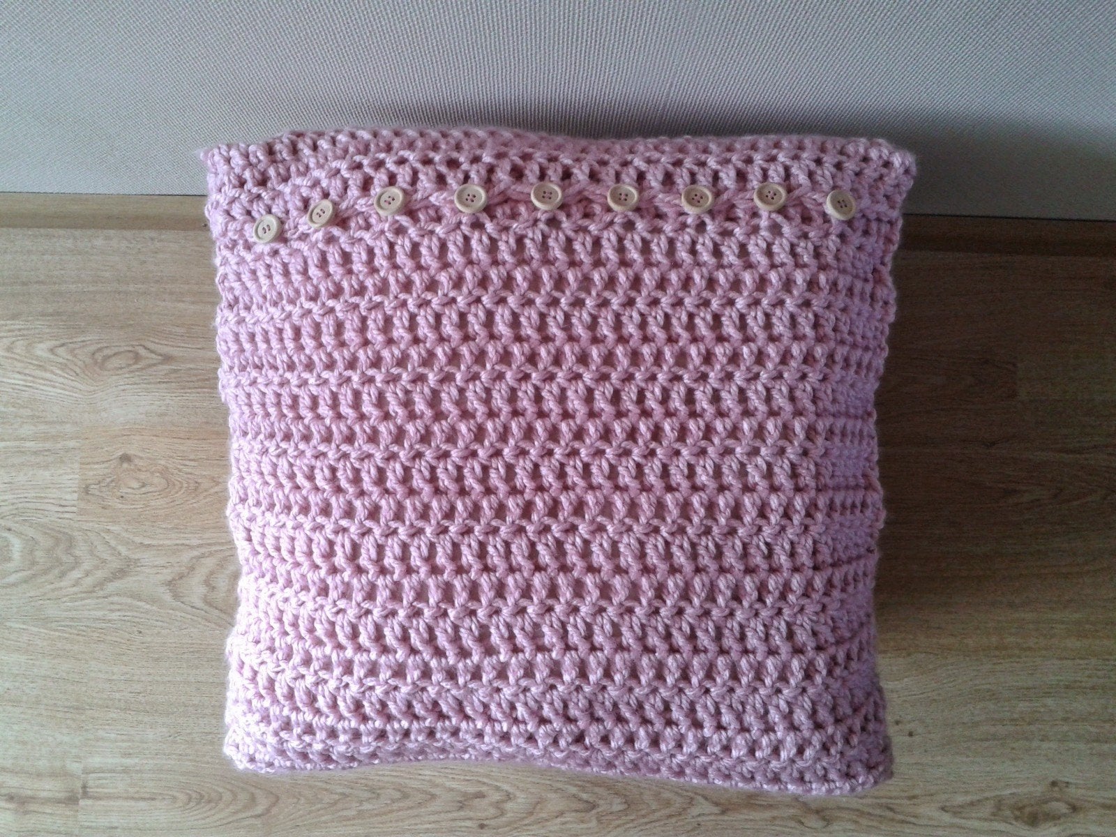 Roze kussen, Overige merken, Vierkant, Nieuw, Ophalen of Verzenden