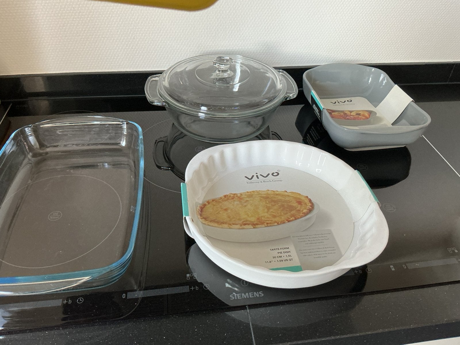 Ovenschalenset, Ophalen of Verzenden, Zo goed als nieuw, Overige typen