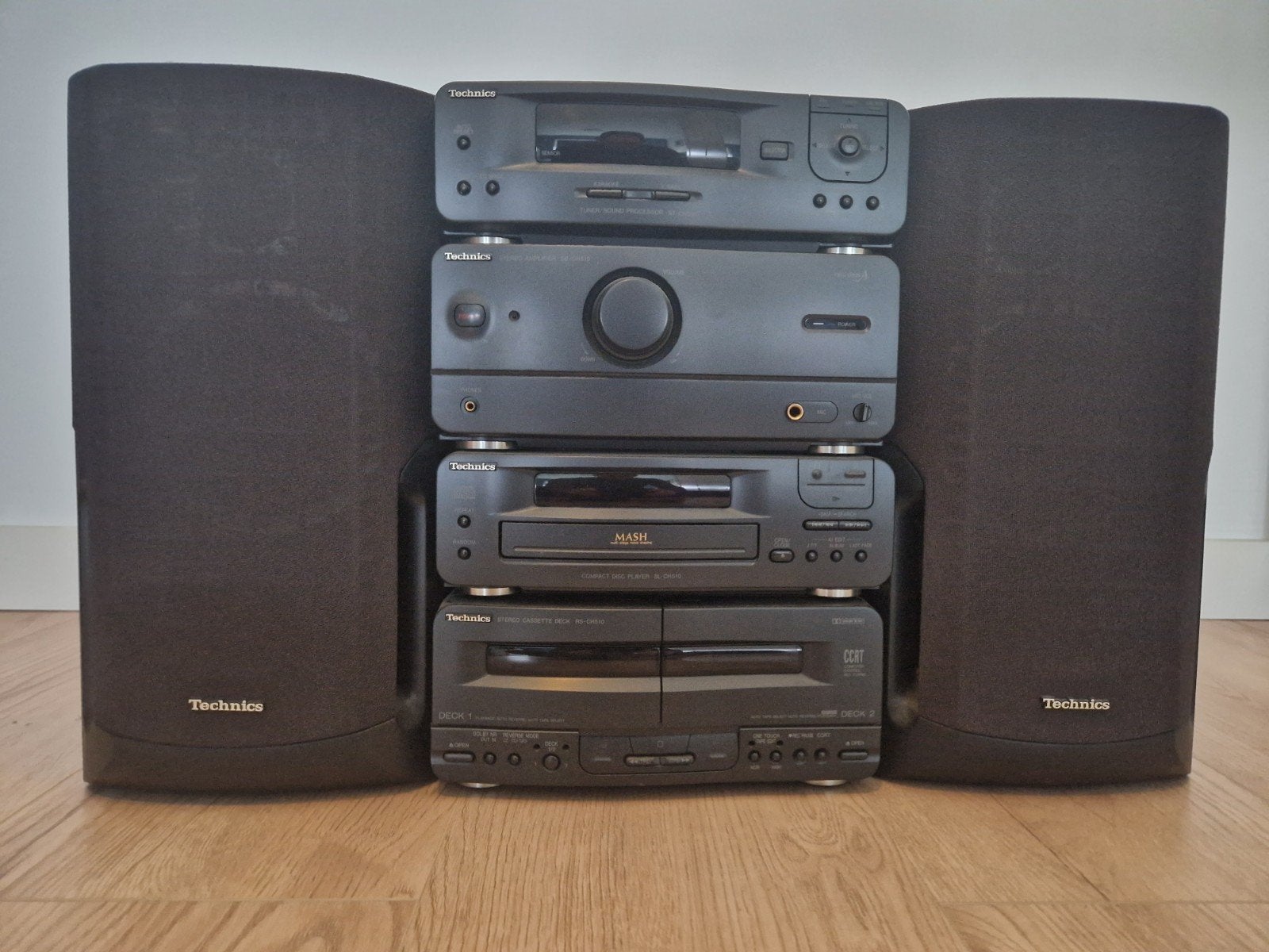 Technics Stereo Set met Speakers - CH510 Serie, Overige merken, Gebruikt, Tuner of Radio, Losse componenten