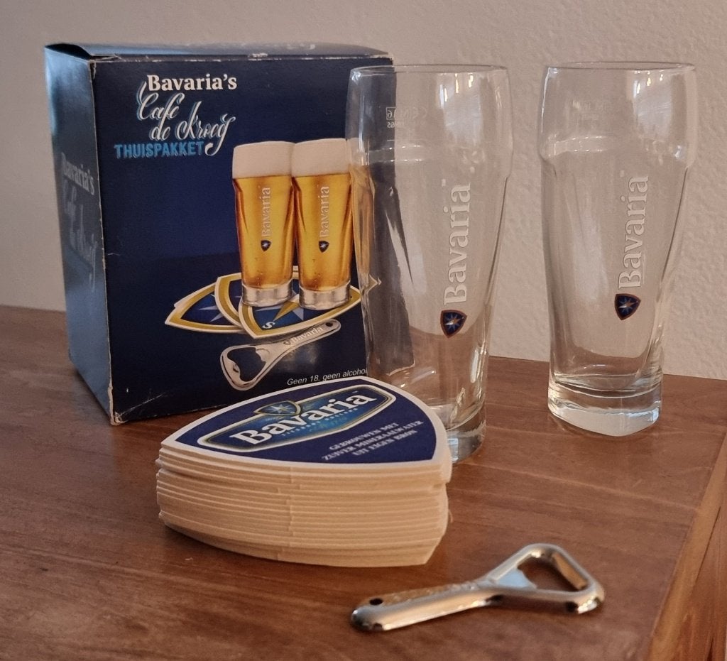 Bavaria thuispakket Café De Kroeg - NIEUW in originele doos, Ophalen of Verzenden, Nieuw, Overige typen, Bavaria