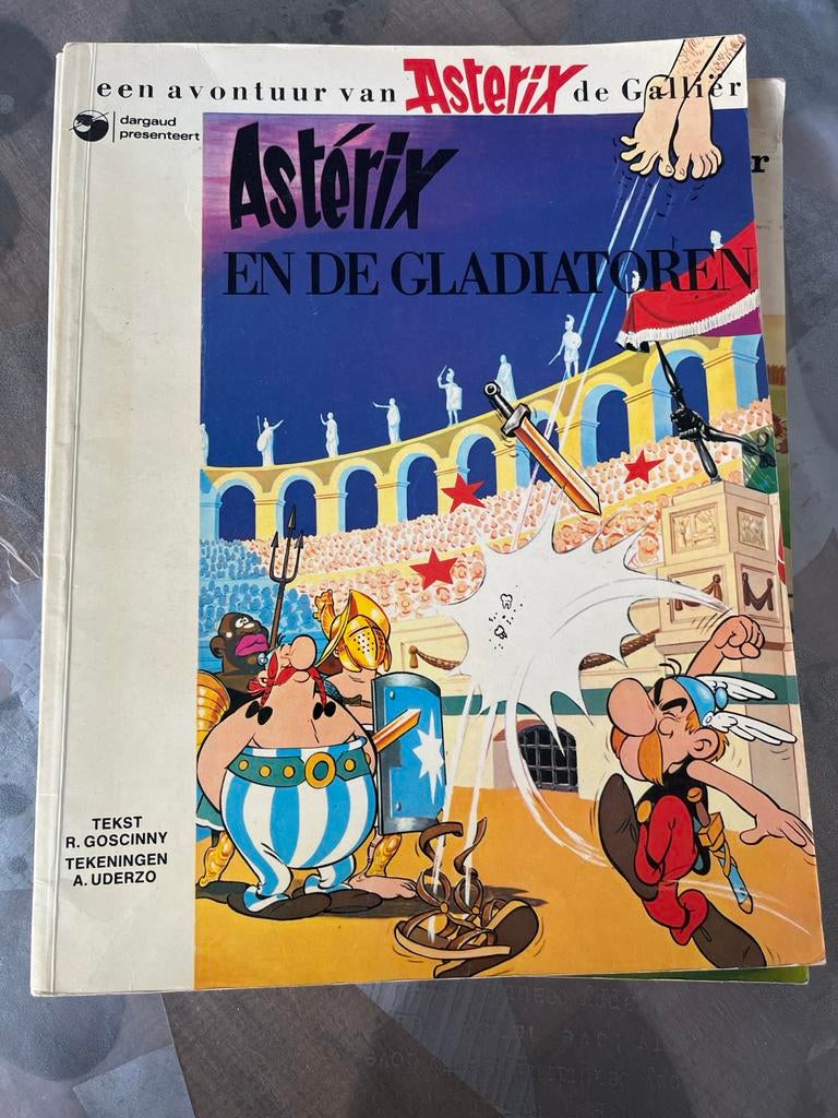 Asterix en de Gladiatoren, Boeken, Eén stripboek, Ophalen of Verzenden, Gelezen