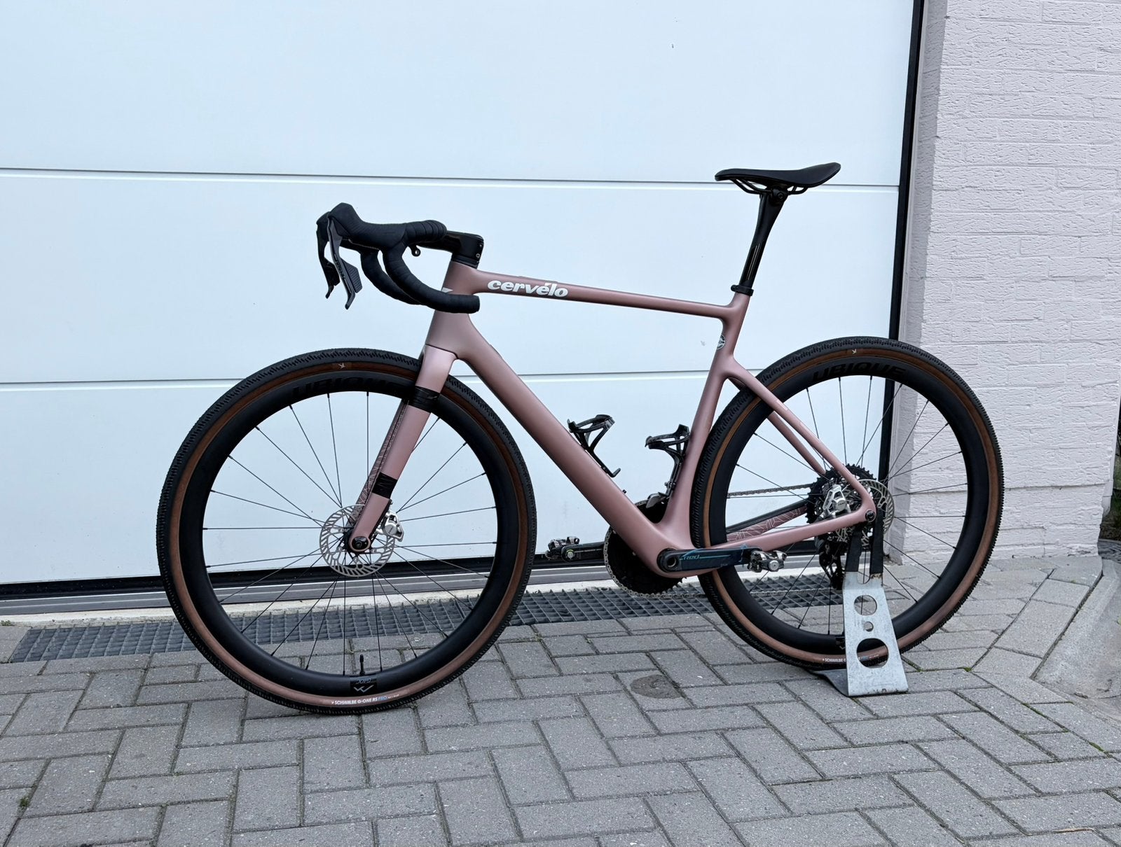 Gravelbike Aspero 5 met Sram Red, Carbon, Zo goed als nieuw, Meer dan 20 versnellingen, Schijfrem