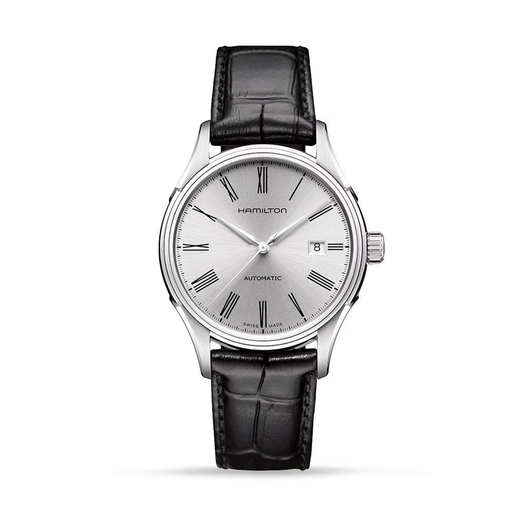 Horloge Hamilton valiant automaat, Sieraden, Tassen en Uiterlijk, Leer, Staal, Polshorloge, Nieuw
