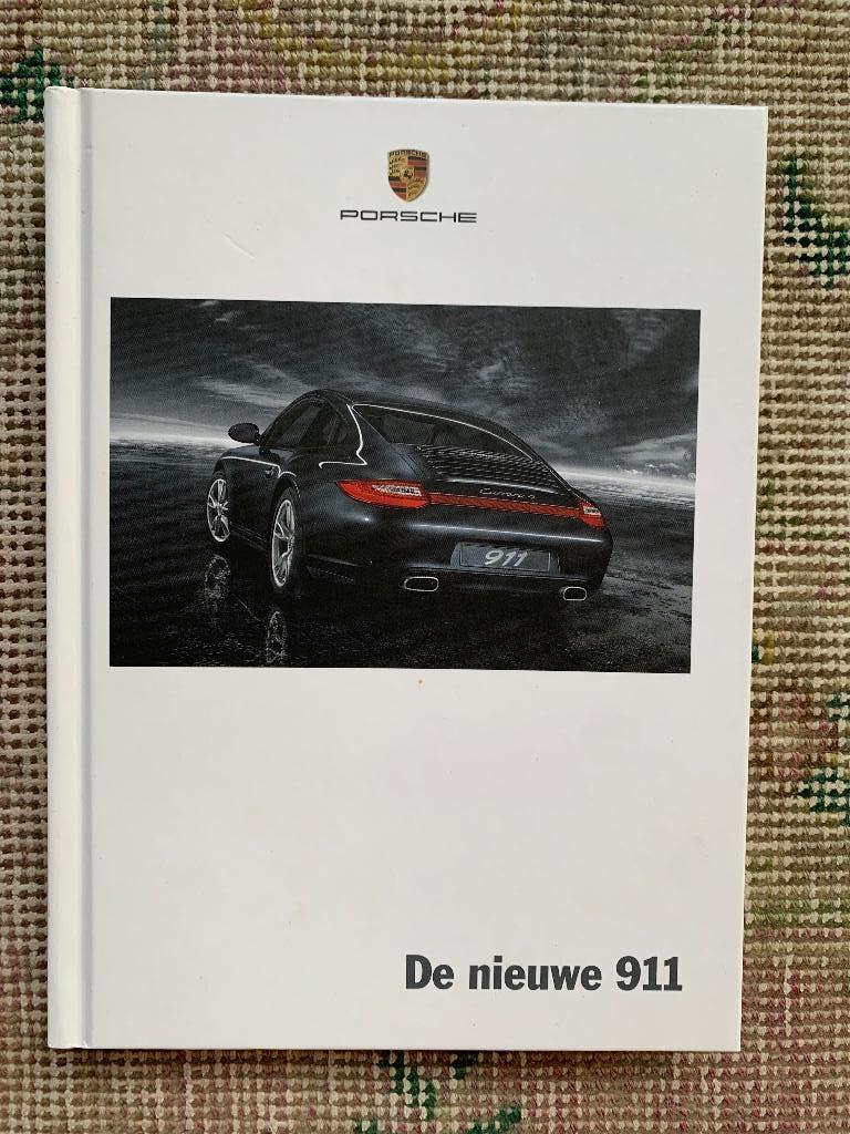 Brochure Porsche 911 997 MK2 2008 Nederlandstalig nieuw, Porsche, Nieuw, Ophalen of Verzenden, Porsche