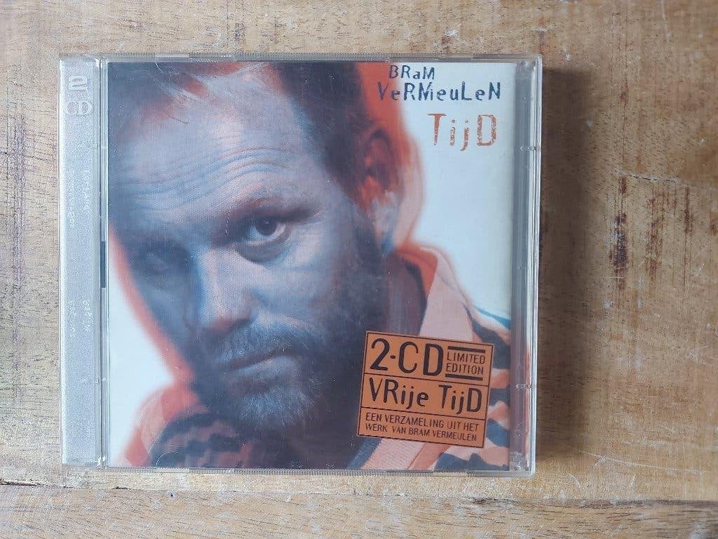 2 CD Bram Vermeulen – Tijd / Vrije Tijd (2 CD), Ophalen of Verzenden, Zo goed als nieuw, Levenslied of Smartlap