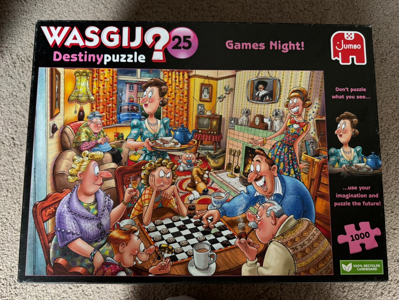 17 Wasgij puzzels, Ophalen, 500 t/m 1500 stukjes, Zo goed als nieuw, Legpuzzel