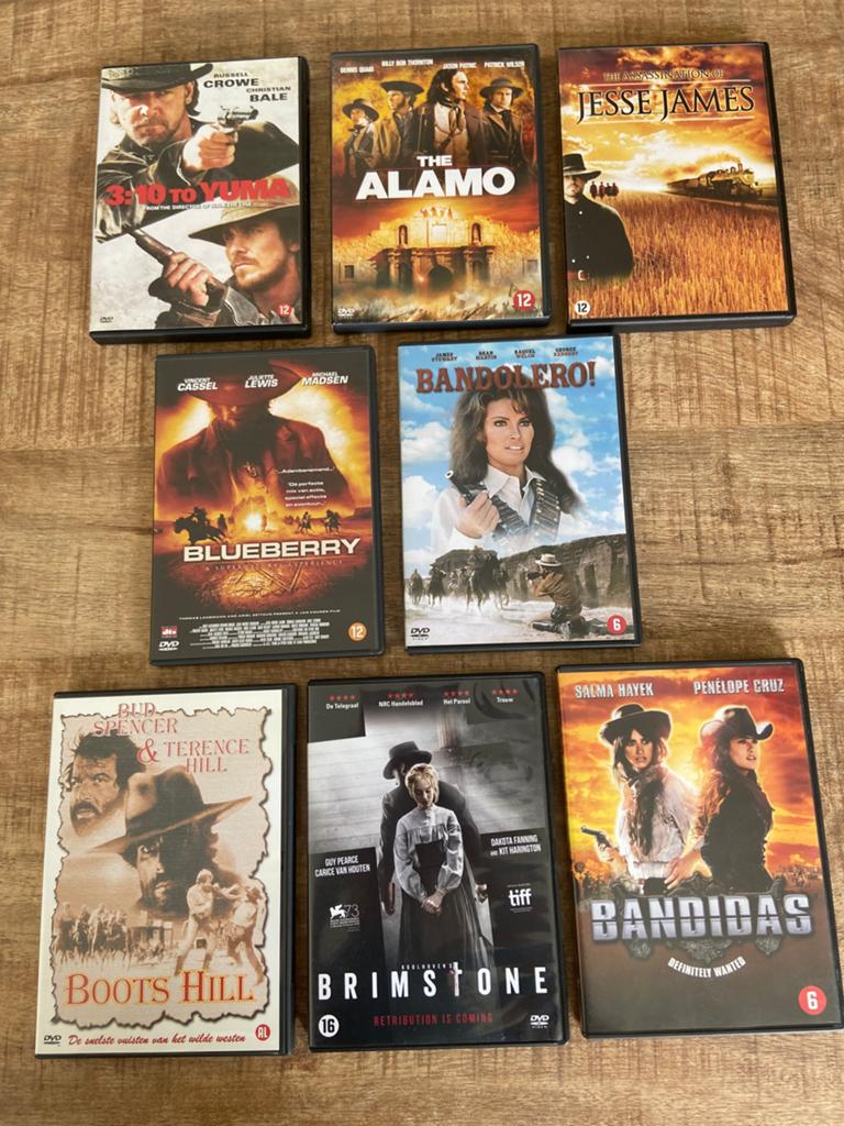 Western dvd’s., Vanaf 12 jaar, Ophalen of Verzenden, Zo goed als nieuw