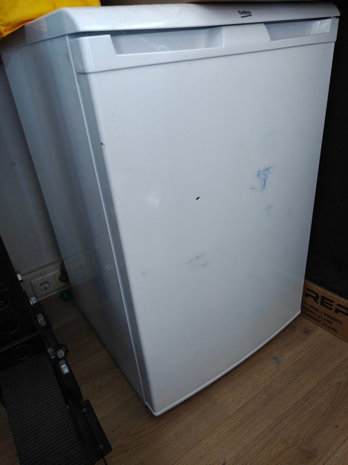 Beko vriezer met no frost, Witgoed en Apparatuur, Minder dan 85 cm, Minder dan 60 cm, Zo goed als nieuw, Energieklasse A of zuiniger