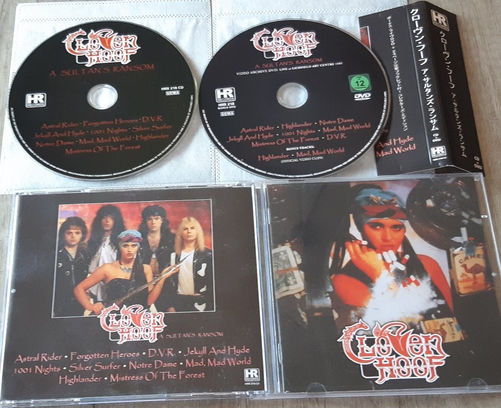 Cloven Hoof – cd/dvd +obi Jaguar Witchfinder General Helstar, Metal, Boxset, Verzenden, Zo goed als nieuw