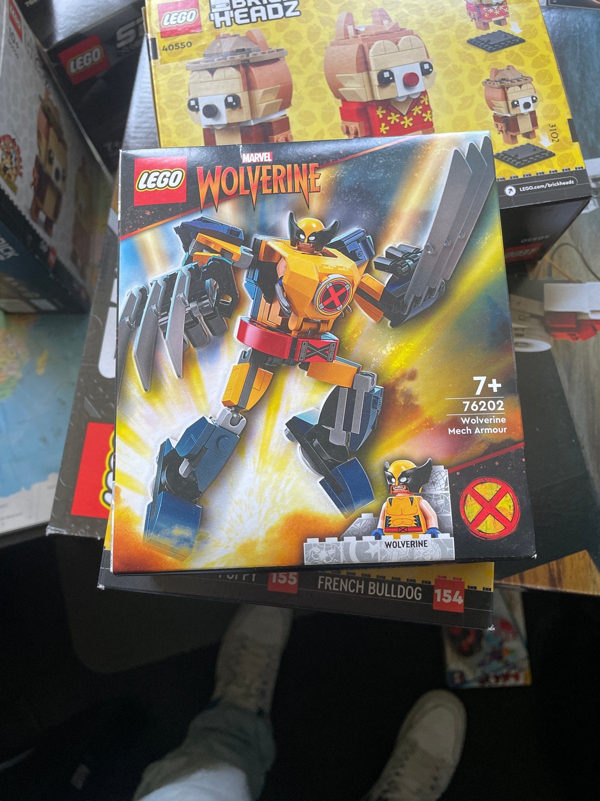 LEGO Marvel Wolverine Mech Armour 76202 - Nieuw in doos, Ophalen of Verzenden, Nieuw, Overige merken