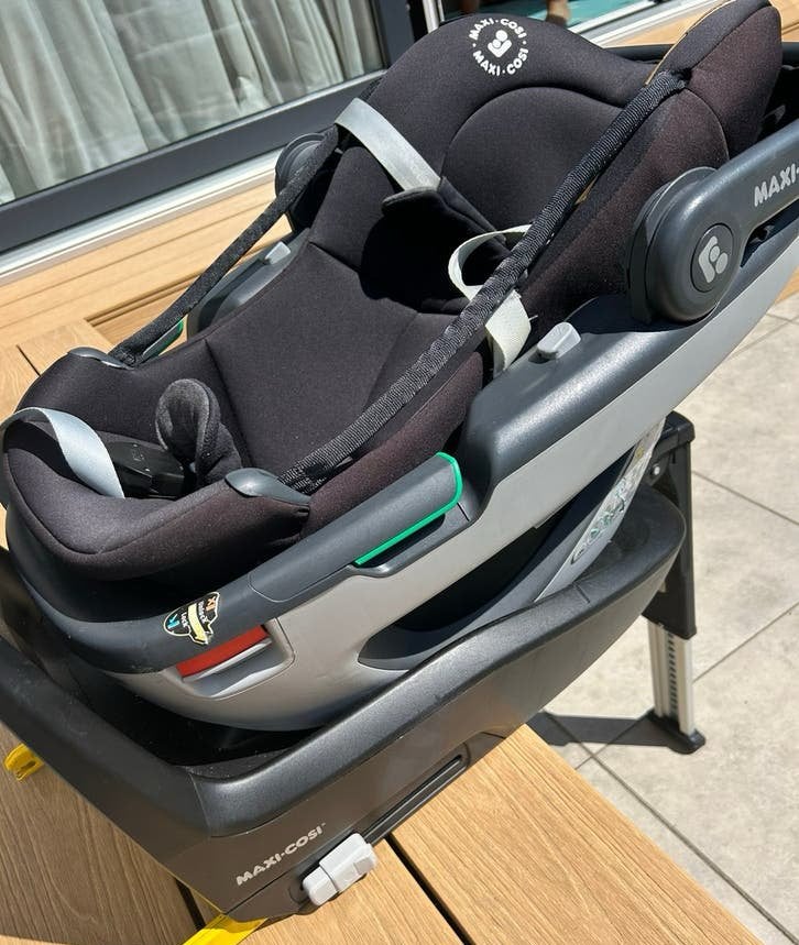 Maxi Cosi Coral + Familyfix Isofix, Ophalen, Gebruikt, Isofix, 0 t/m 13 kg