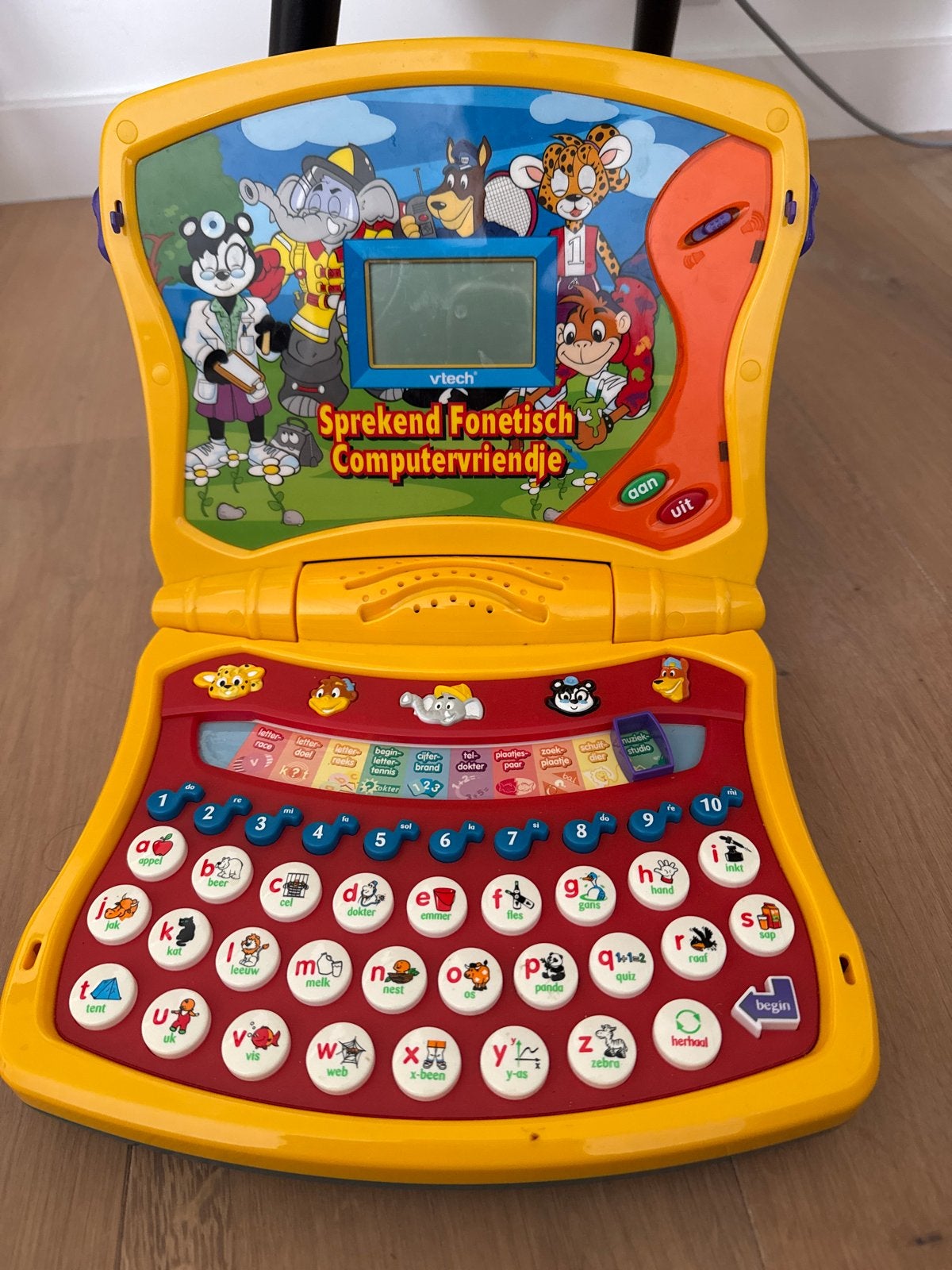 VTech Spelenderwijs Leren Laptop - Educatief Speelgoed, Ophalen, Gebruikt, Taal en Lezen, Met geluid