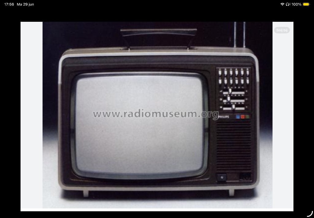 GEZOCHT Philips / Erres KT3 TV, Ophalen, Refurbished, 100 cm of meer, Philips