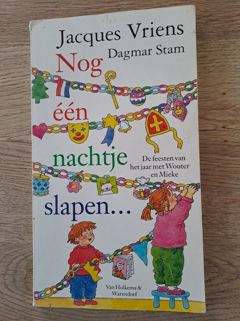 NOG EEN NACHTJE SLAPEN.FEESTEN VAN WPUTER EN MIEKE. J.VRIENS, Boeken, Gelezen, Jacques Vriens, Fictie algemeen, Jongen of Meisje