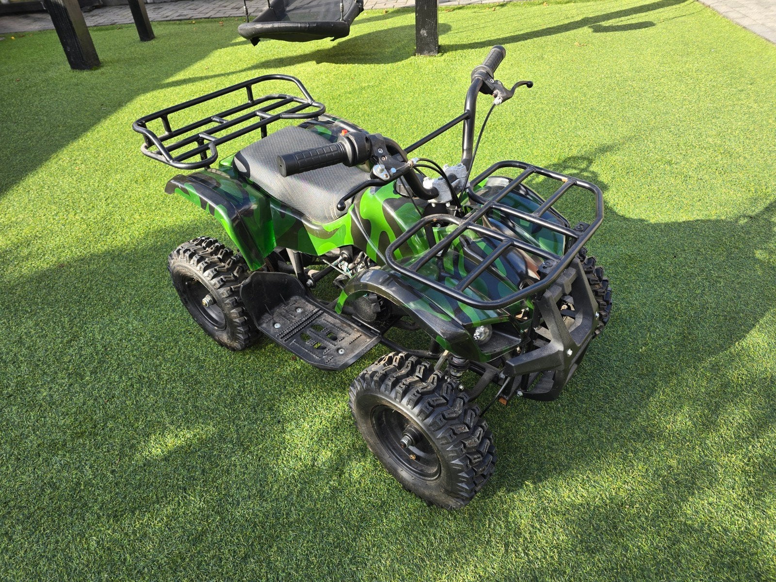 Stoere Mini Quad voor Kinderen - Camouflage Groen, Fietsen en Brommers, Minibikes, Midibikes en Pitbikes, Ophalen of Verzenden