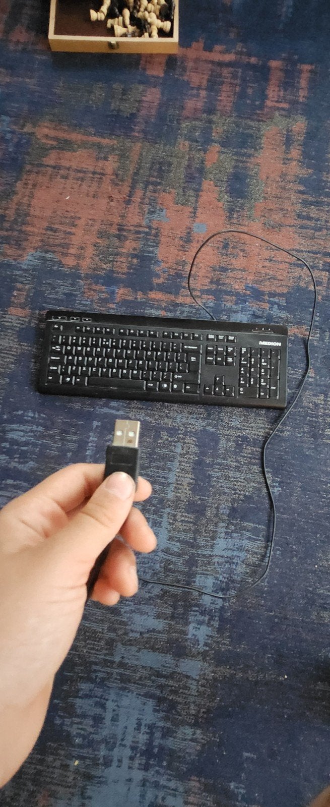Medion bedraad toetsenbord - Nieuw, Computers en Software, Toetsenborden, Gebruikt, Medion, Ophalen of Verzenden, Qwerty