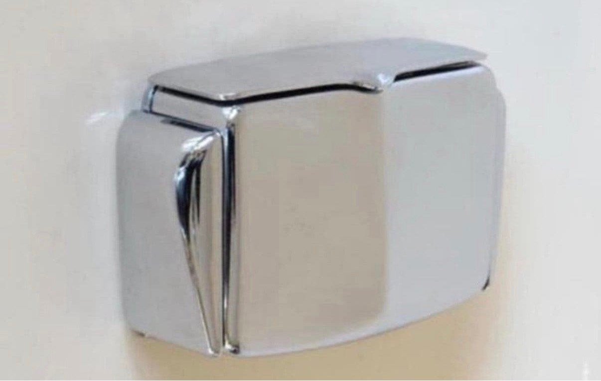 Art Deco jaren 30 Asbak chroom wandmodel trein, Verzamelen, Ophalen of Verzenden, Zo goed als nieuw, Trein, Overige typen
