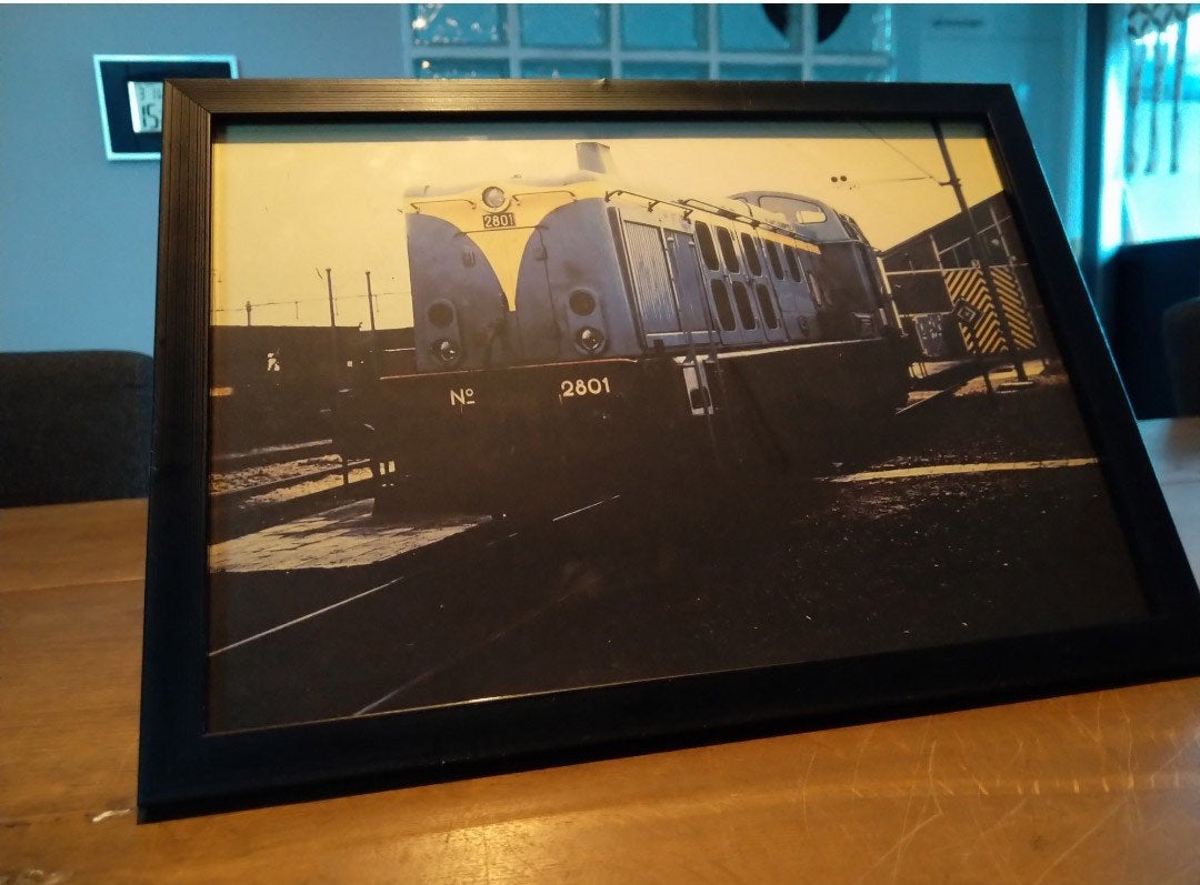 Poster NS 2800 Prototype 1962, Verzamelen, Ophalen of Verzenden