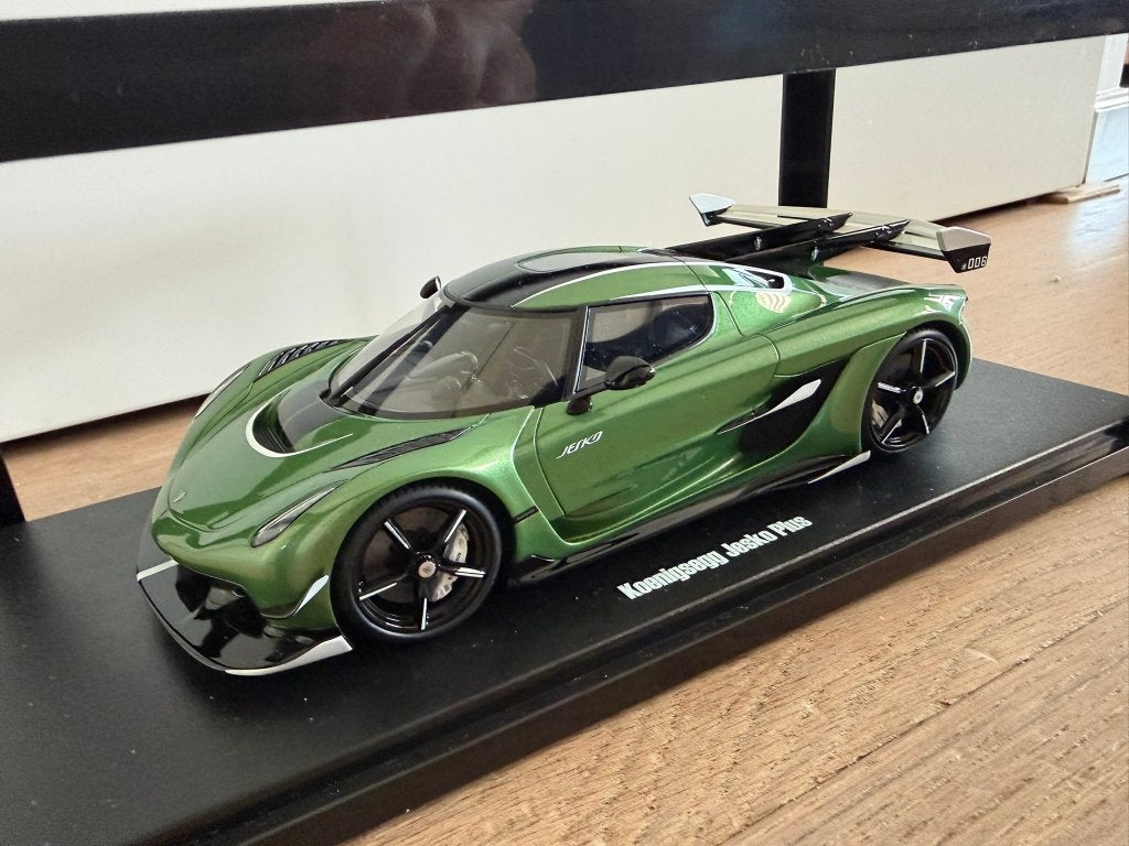 Koenigsegg Jesko Attack Plus - GT Spirit - 1:18 (nieuw!), Ophalen of Verzenden, Nieuw, Auto, Overige merken