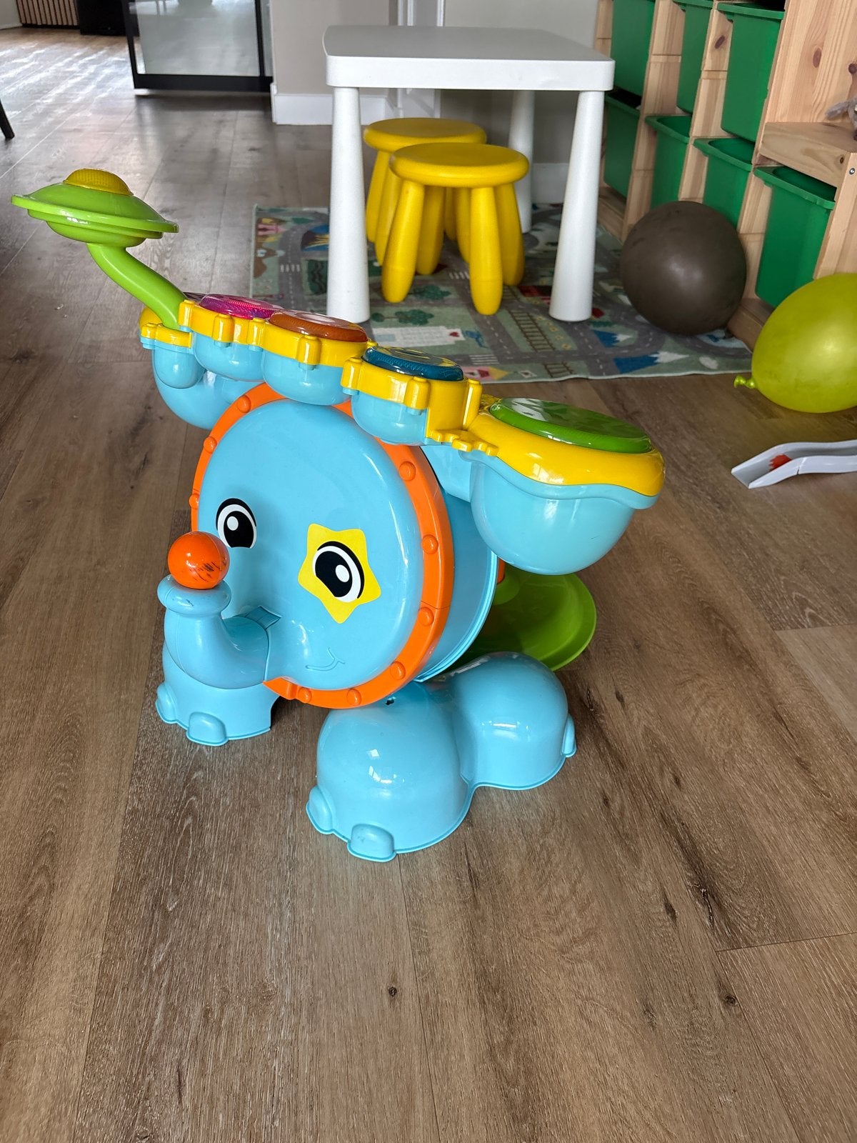 VTech Baby Olifant Drumstel met Geluid en Licht, Ophalen, Zo goed als nieuw, Overige typen, Met licht