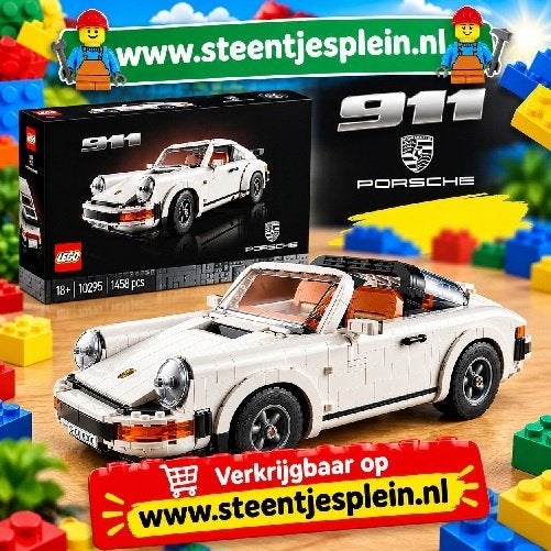 LEGO 10295 Creator Expert Porsche 911, Overige thema's, Lego, Nieuw, Ophalen of Verzenden