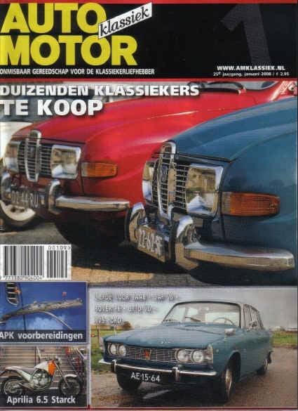 AMK 1 2009 : Saab 90 - Rover P6 - Ford RS200 / Cortina Lotus, Ophalen of Verzenden, Gelezen, Algemeen