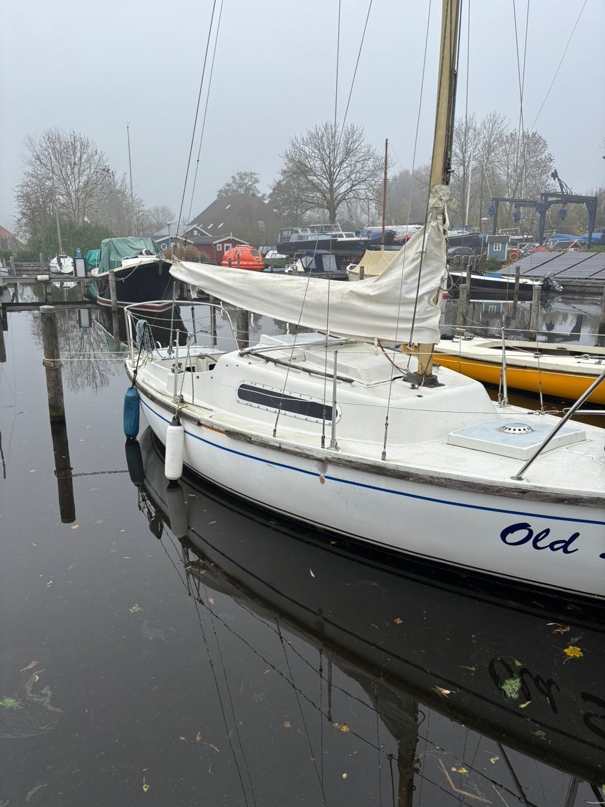 Te koop zeilkajuitbootje en mooie sloop, Ophalen of Verzenden, Zo goed als nieuw, Polyester