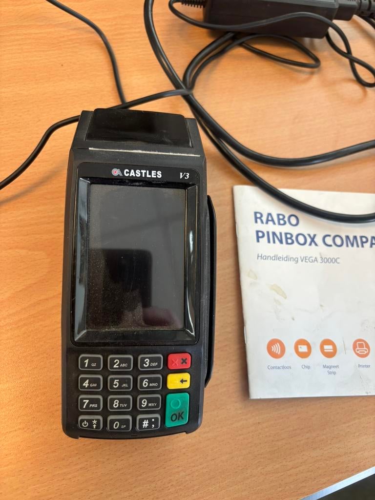 Pinautomaat Vega 3000 C in goede staat, Ophalen, Computers en Rekenmachines