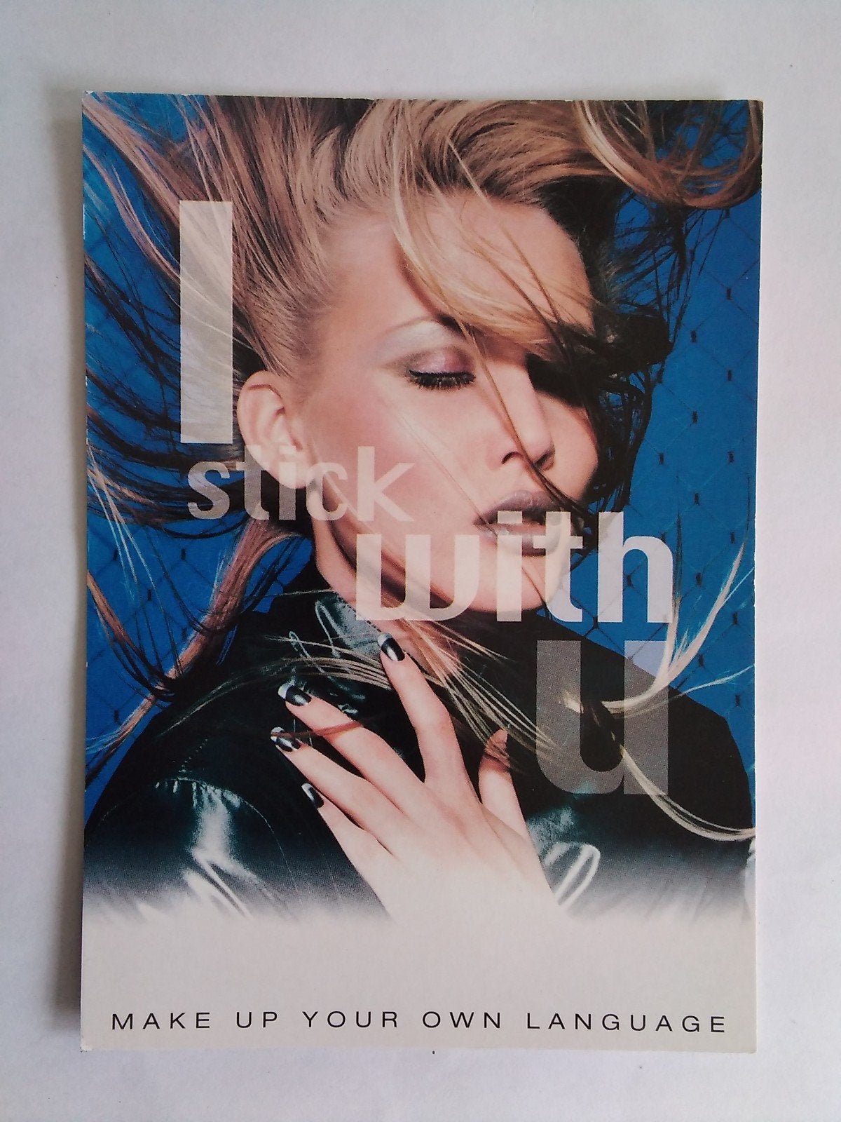 Ansichtkaart Invite / Rimmel I stick with u, Verzamelen, Verzenden, 1980 tot heden, Overige thema's
