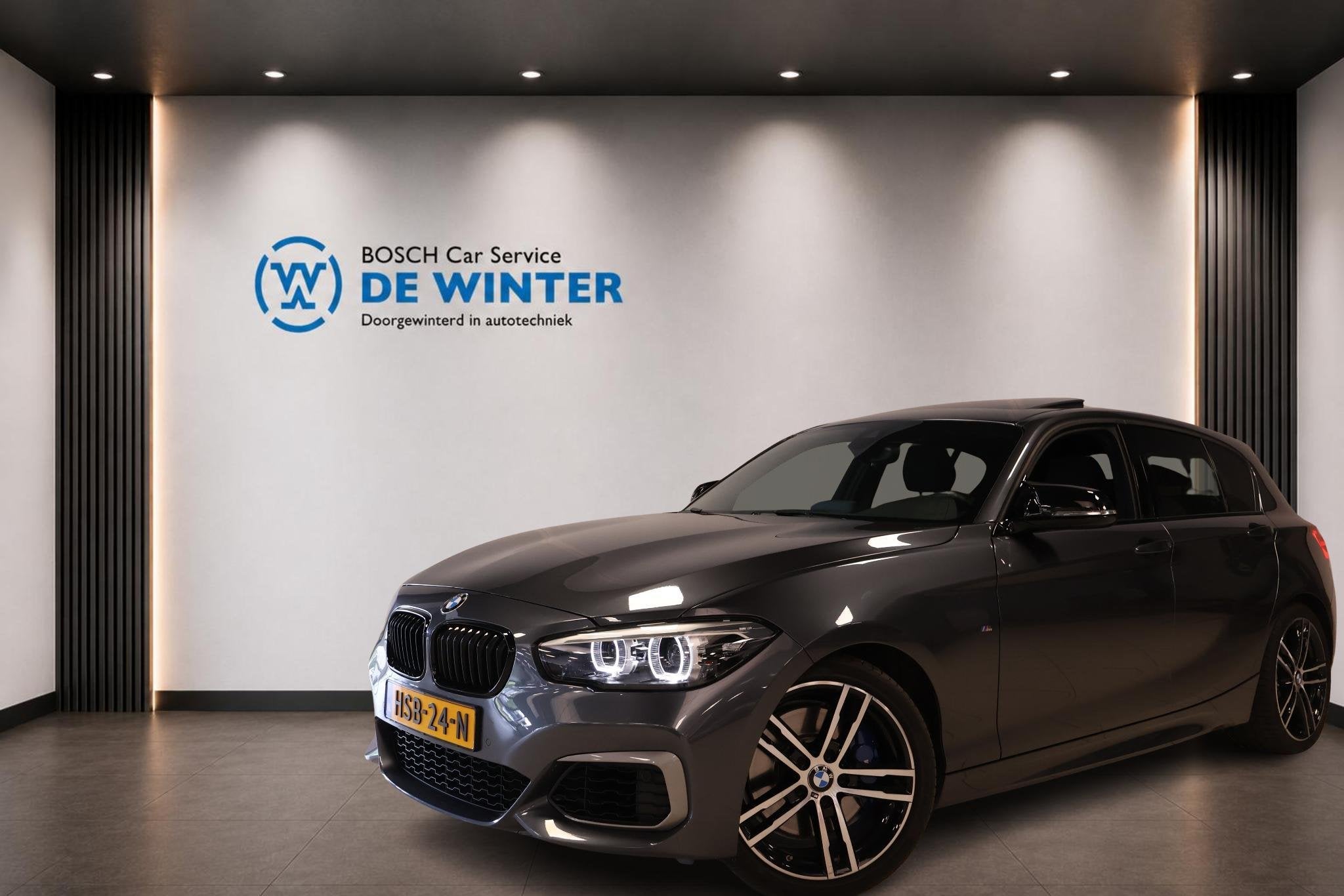 BMW 1-serie M140i High Executive, Auto's, BMW, Bedrijf, Te koop, 1-Serie, ABS, Airbags, Airconditioning, Alarm, Android Auto, Apple Carplay