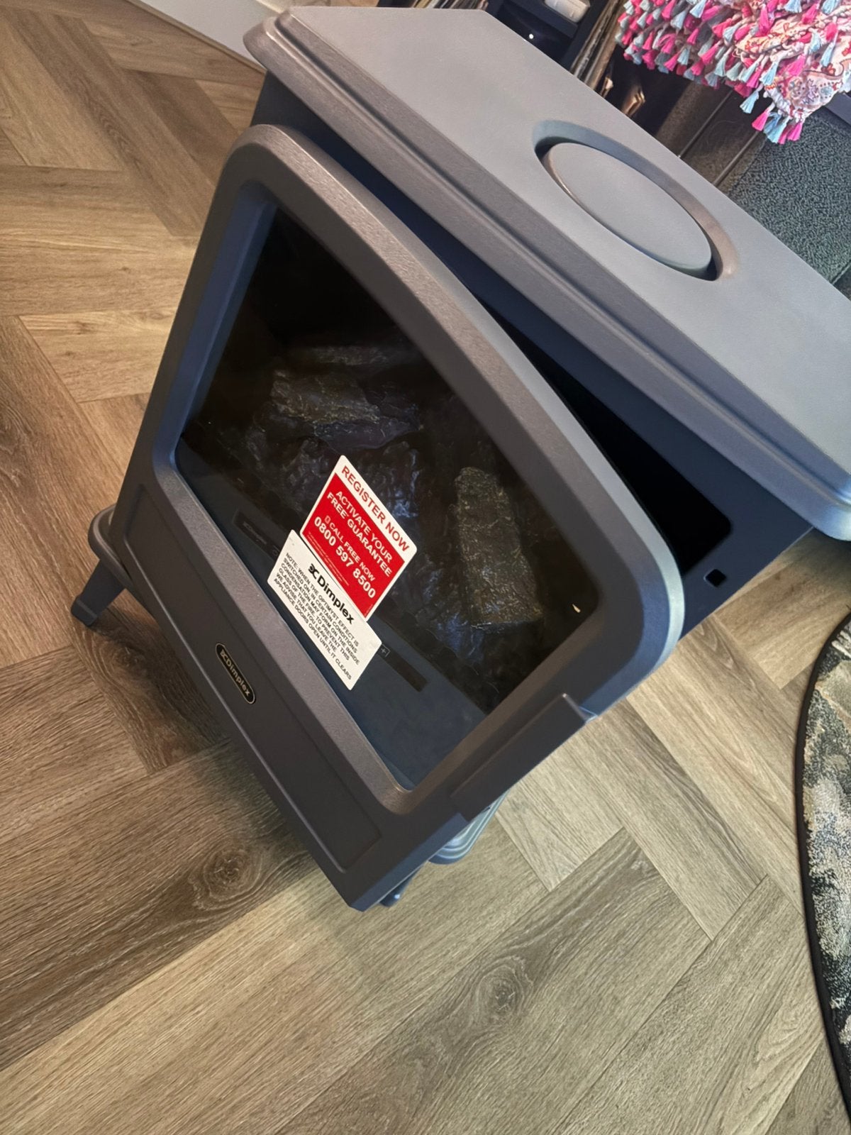 Kachel (sierkachel zonder binnen werk, Huis en Inrichting, Ophalen of Verzenden, Zo goed als nieuw, Elektrisch, Overige soorten