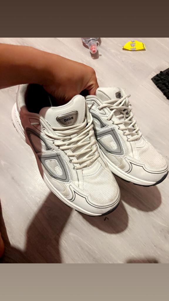 Dior b30 wit, Wit, Ophalen of Verzenden, Sneakers of Gympen, Zo goed als nieuw