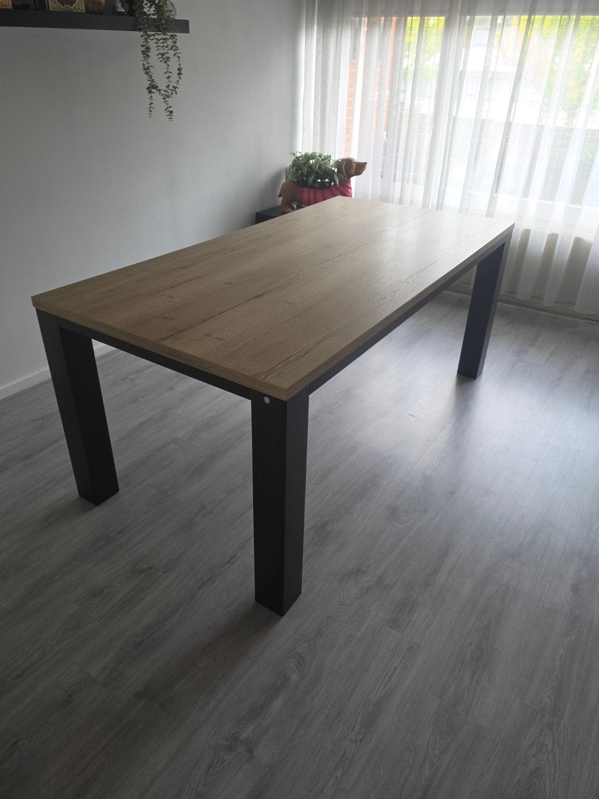 MOET WEG Eettafel Kwantum 180x90 cm - Modern design, Ophalen, Gebruikt, 50 tot 100 cm, Vijf personen of meer