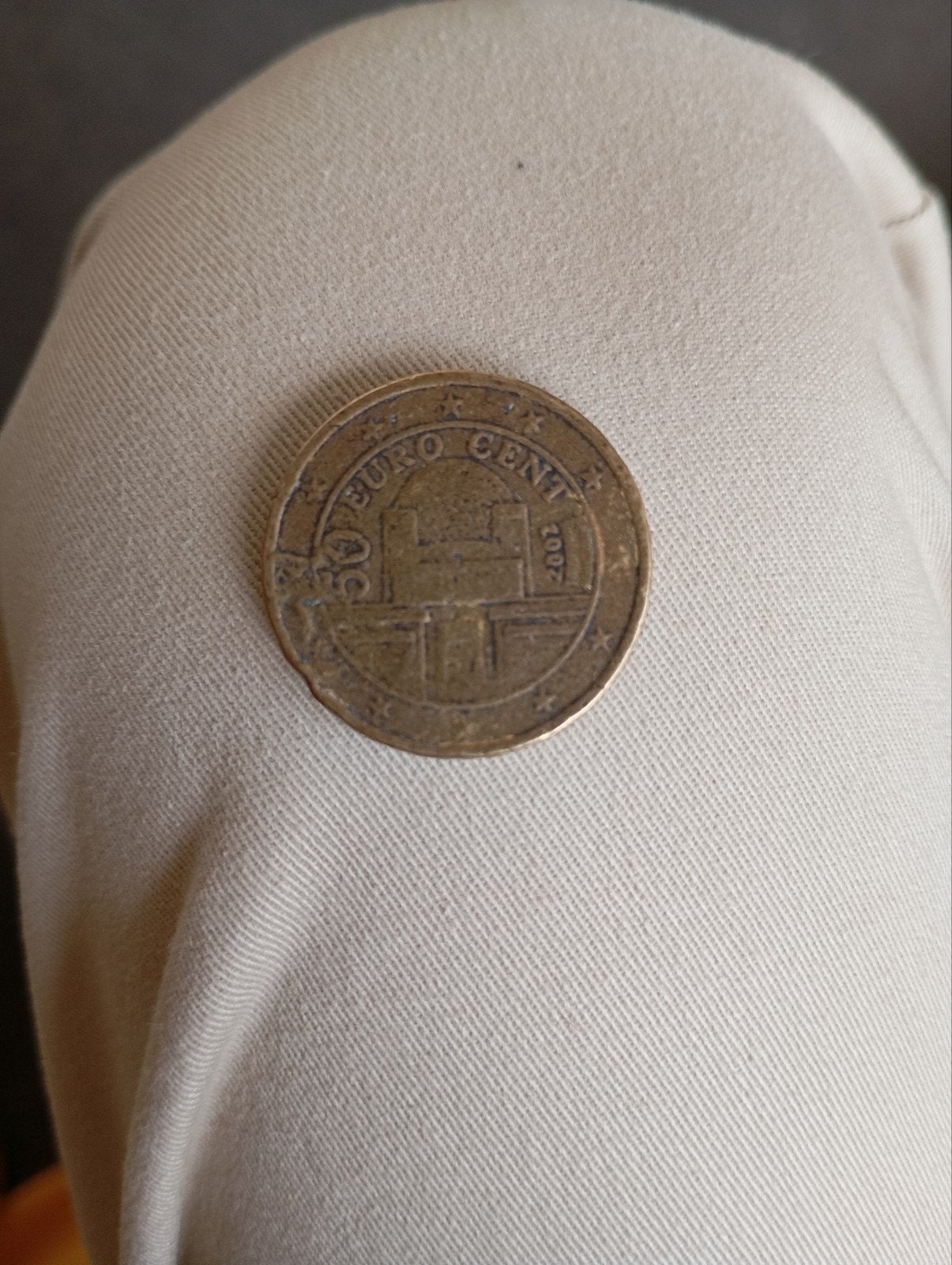 50 cent munt uit 2002, Postzegels en Munten, Ophalen of Verzenden, Oostenrijk, 50 cent, Losse munt