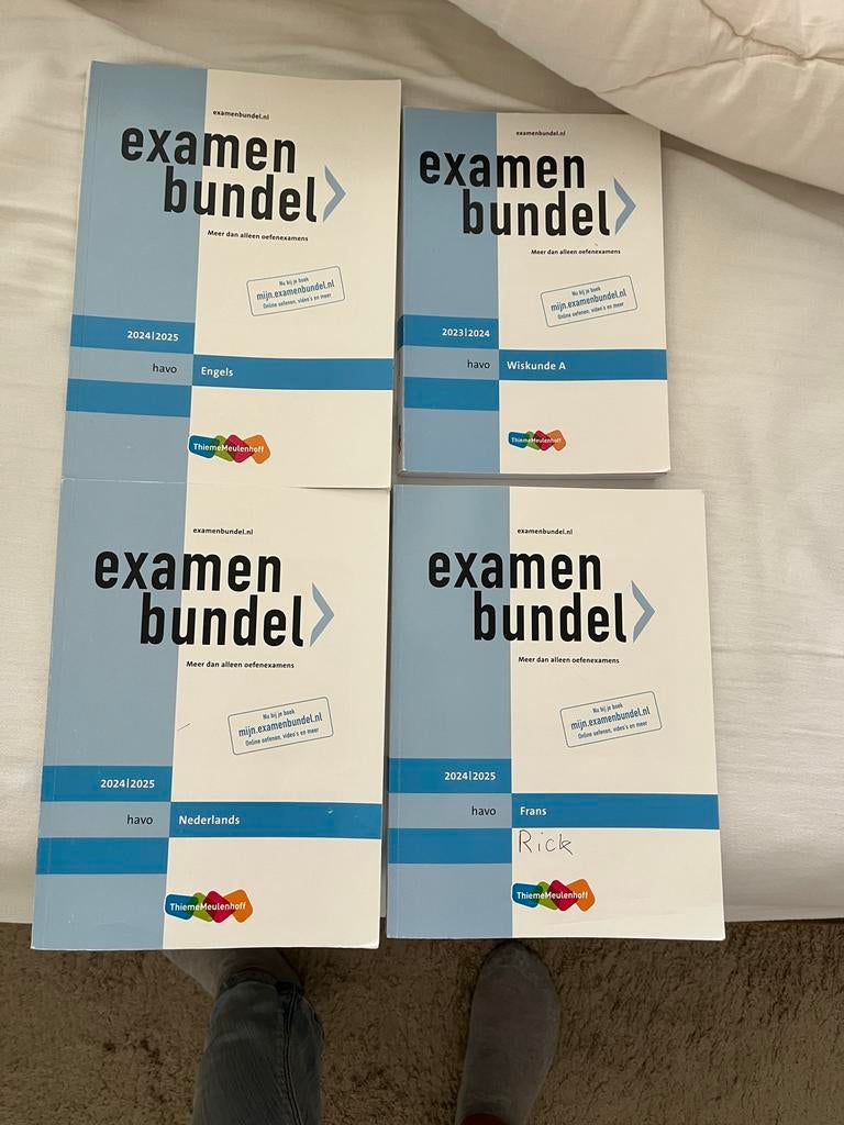 Examenbundels havo 2024/2025, Ophalen, Gelezen, HAVO, Engels