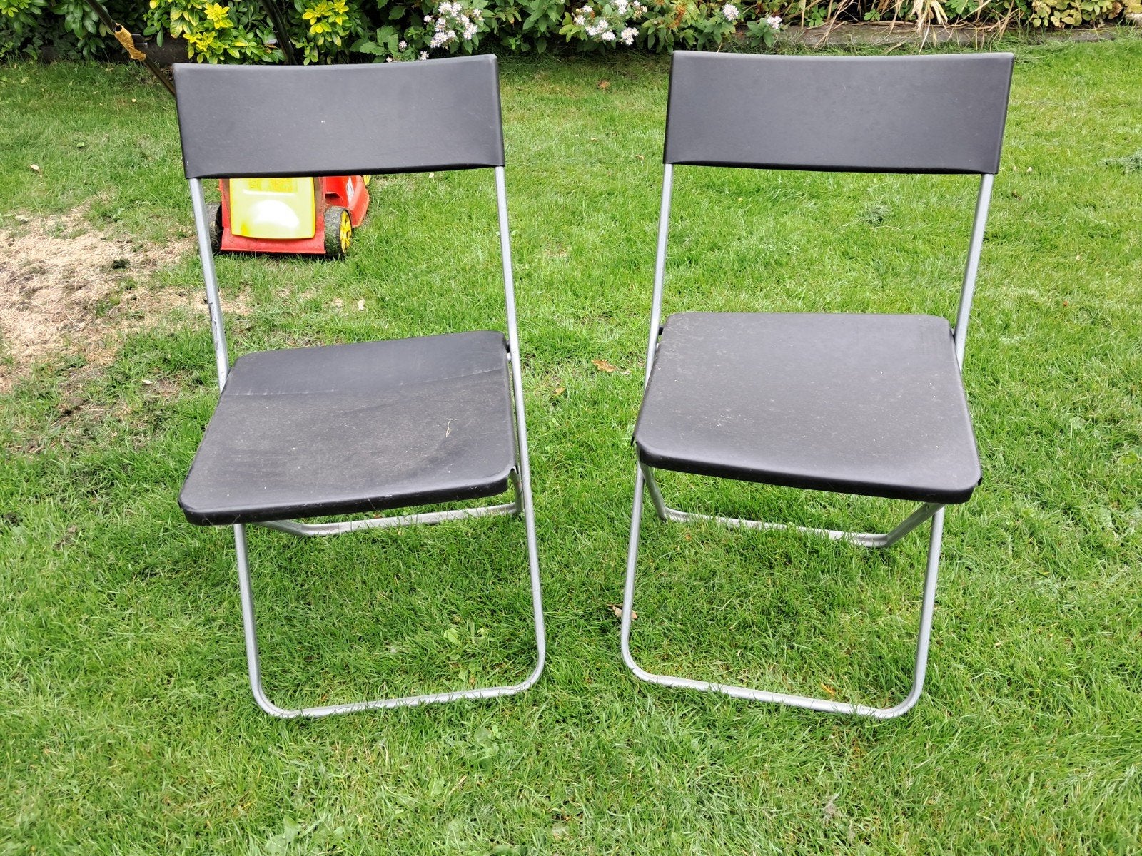 klapstoelen ikea, Ophalen, Kunststof, Gebruikt, Twee