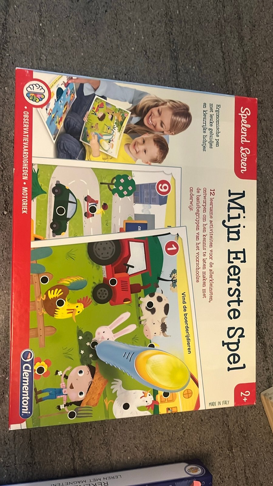 Clementoni Mijn Eerste Spel - Educatief Spel 2+, Ophalen of Verzenden, Nieuw, Ontdekken, Met licht