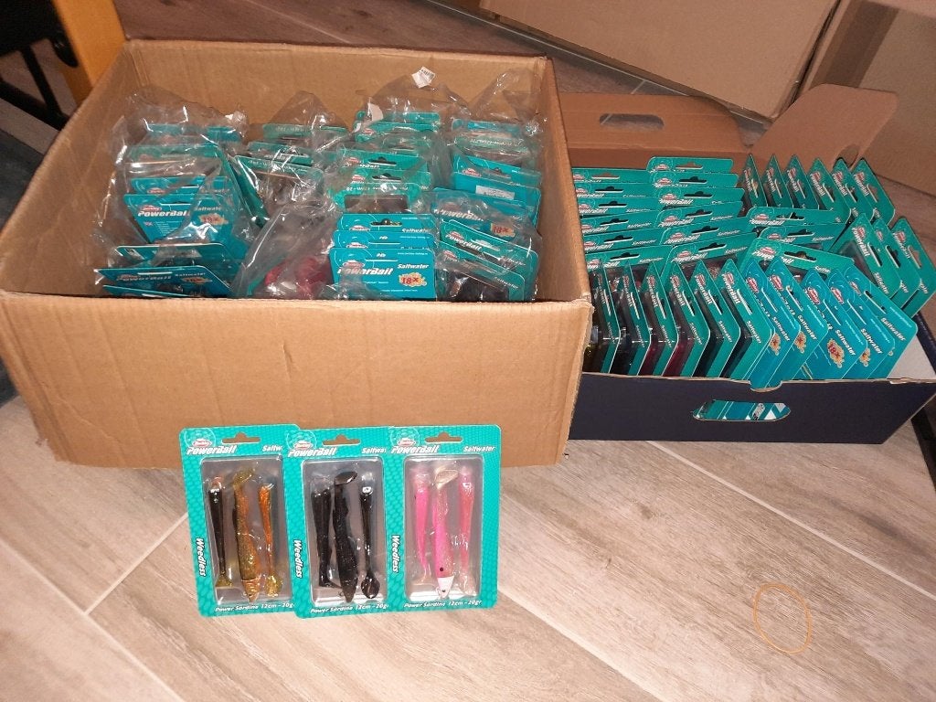 Partij Berkley powersardine weedless 12cm, 20 Gr, Ophalen of Verzenden, Nieuw, Kunstaas