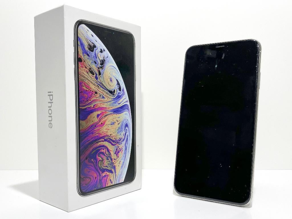 IPhone: XS MAX 256GB intern geheugen - zilver/wit, Telecommunicatie, Mobiele telefoons | Apple iPhone, Gebruikt, 88 %, IPhone XS Max