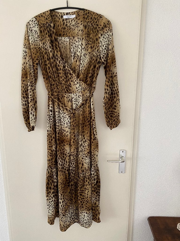 COSTES lange jurk maat M, Kleding | Dames, Jurken, Maat 38/40 (M), Bruin, Ophalen of Verzenden, Zo goed als nieuw