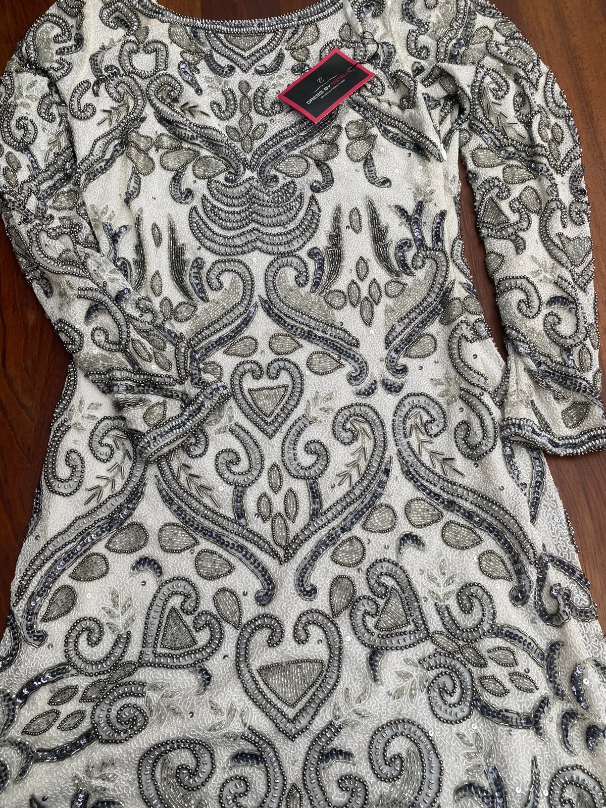 Nieuwe Dress by Estelle gala coctail jurk maat 36/38, Kleding | Dames, Nieuw, Ophalen of Verzenden, Maat 36 (S), Grijs
